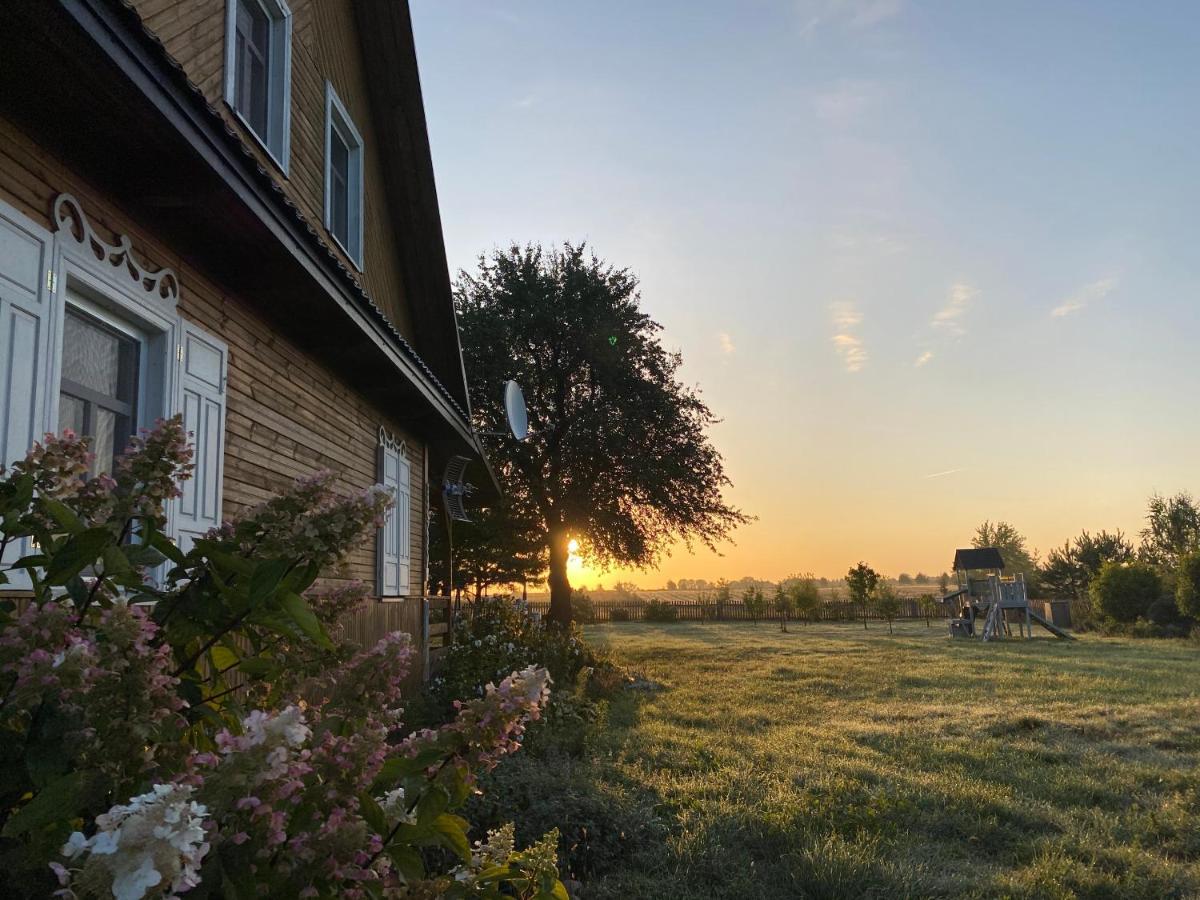 Villa Wakacyjny Dom W Sakach Kleszczele Exterior foto