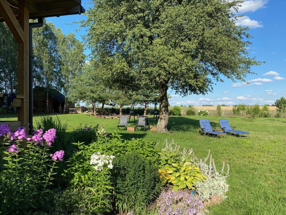 Villa Wakacyjny Dom W Sakach Kleszczele Exterior foto